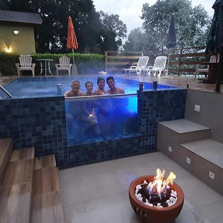Hortensias Pousada Boutique - Piscina Aquecida 37 Graus E Fire Pit A Gas - Aceita Pet Монте Верде Екстериор снимка