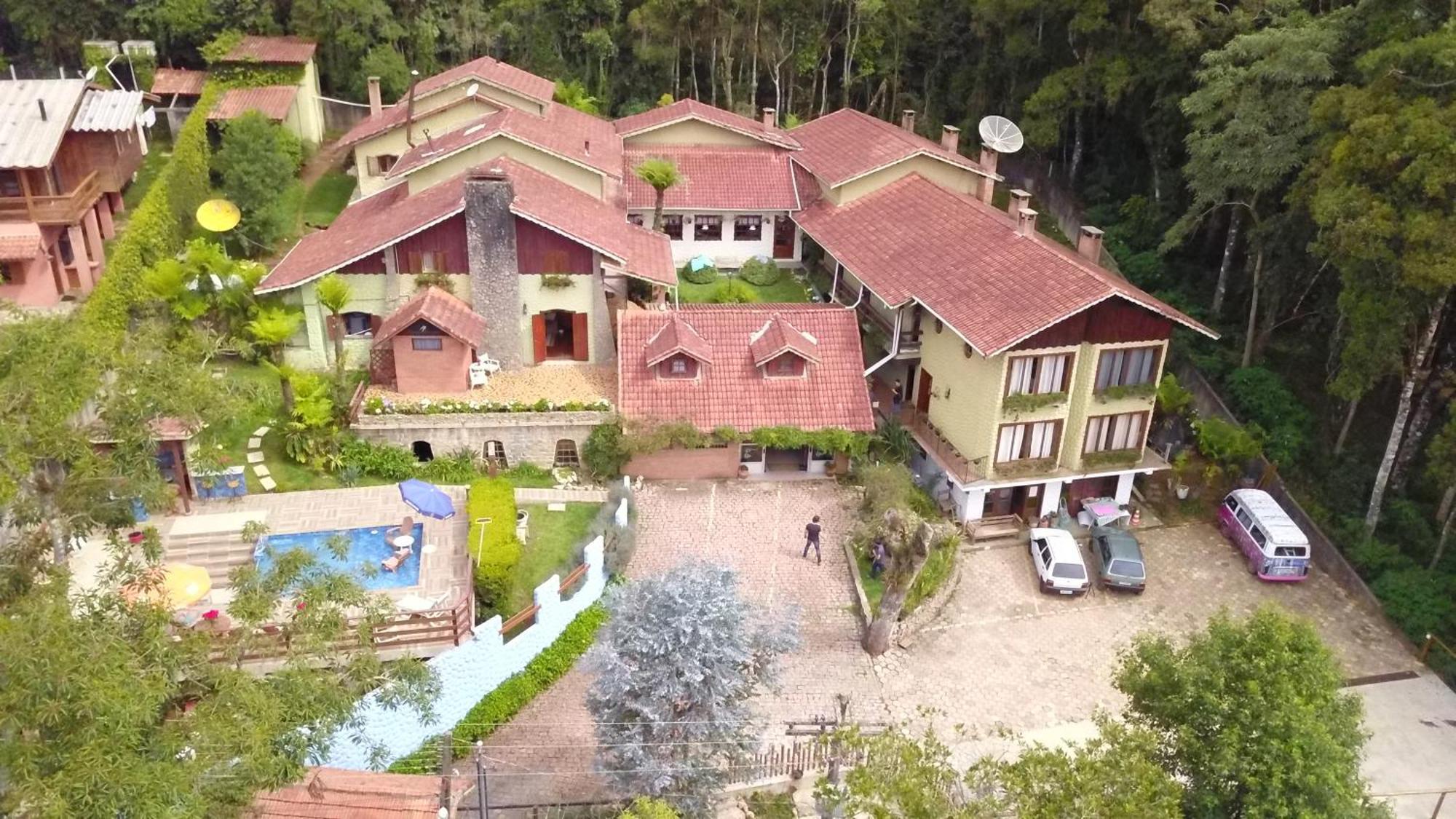 Hortensias Pousada Boutique - Piscina Aquecida 37 Graus E Fire Pit A Gas - Aceita Pet Монте Верде Екстериор снимка